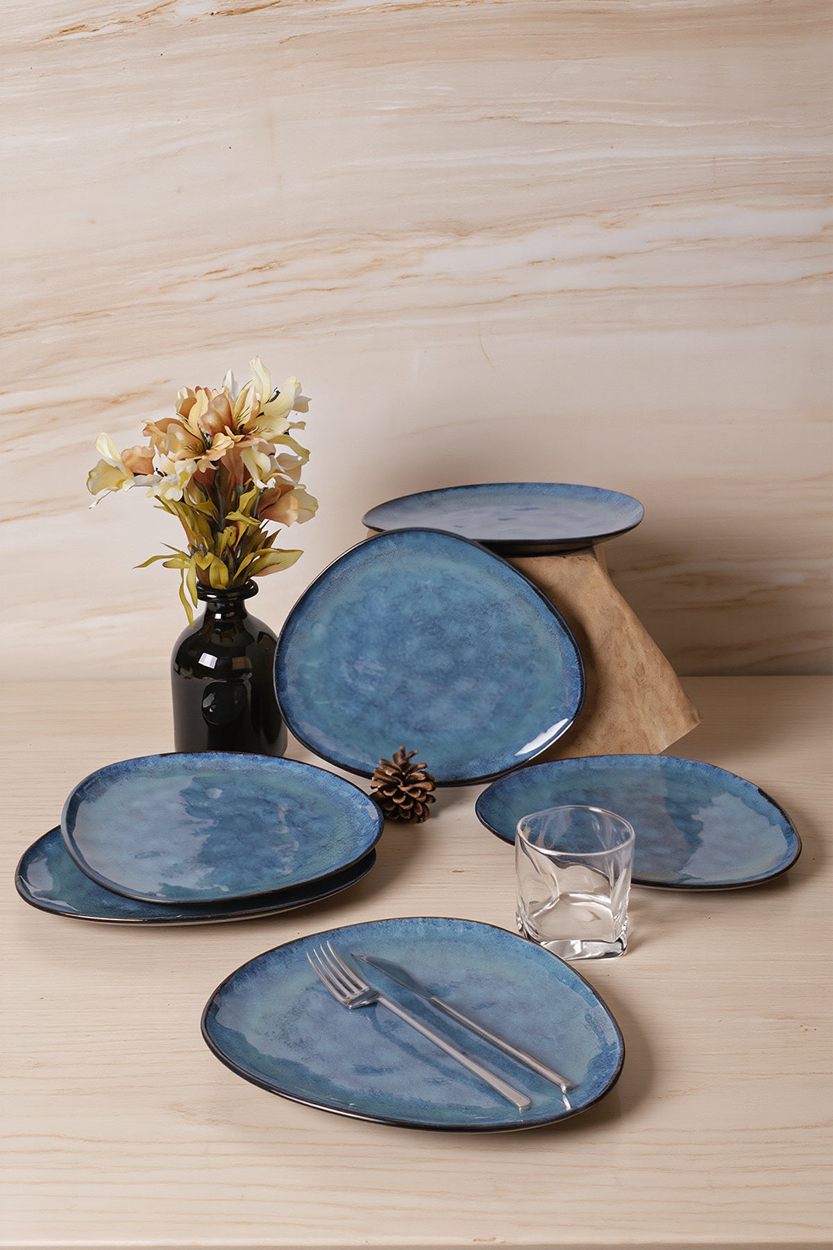 Professional Trior Serving Plate 28 cm, 6 Pieces