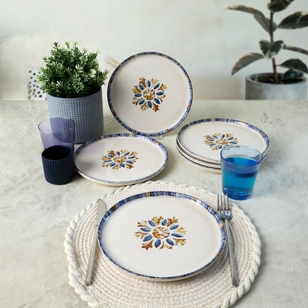 Sapphire Nordic Cake Plate 22 Cm 6 Pieces
