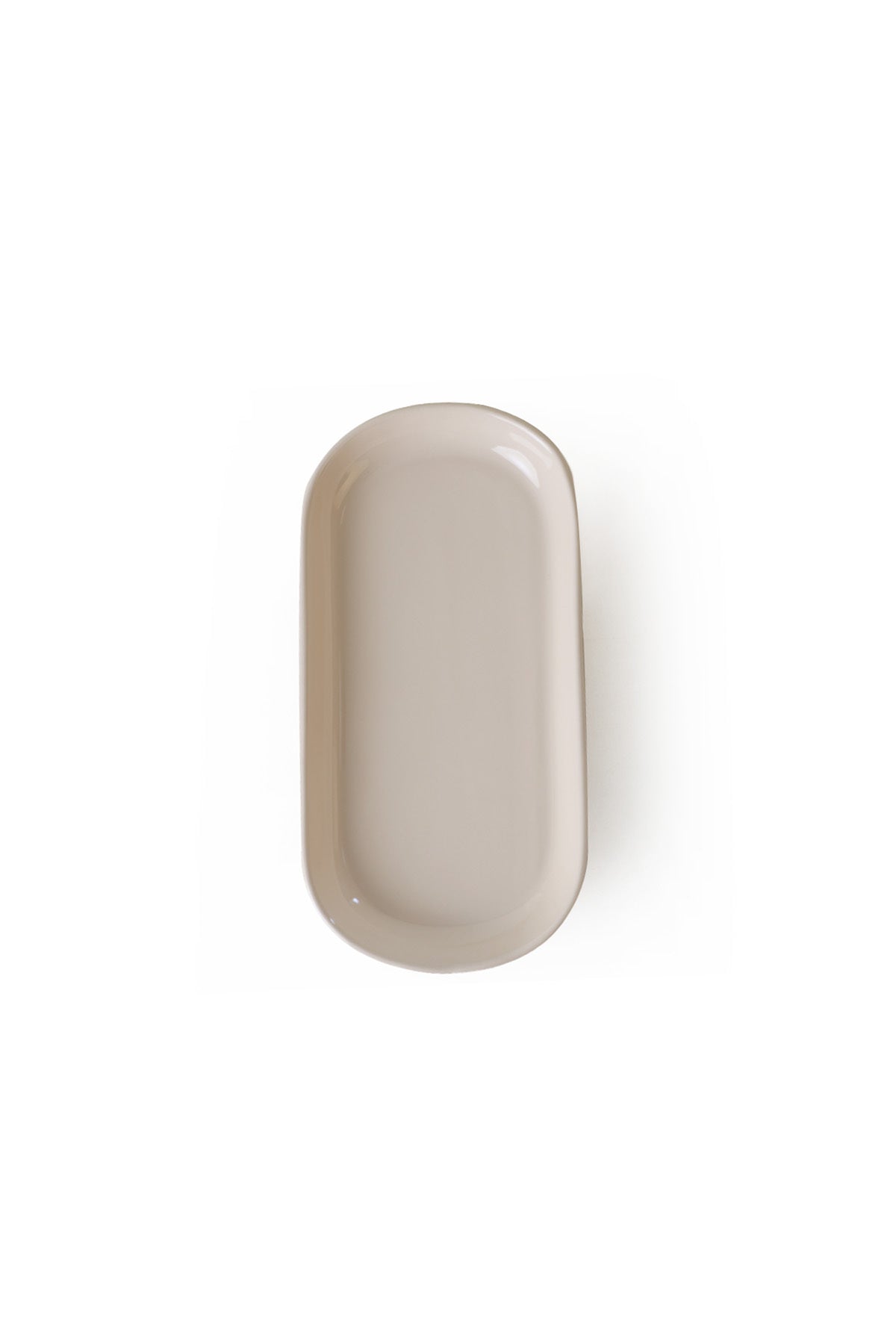 Cream Noyan Boat-Shaped Plate 28 cm 2 Pieces