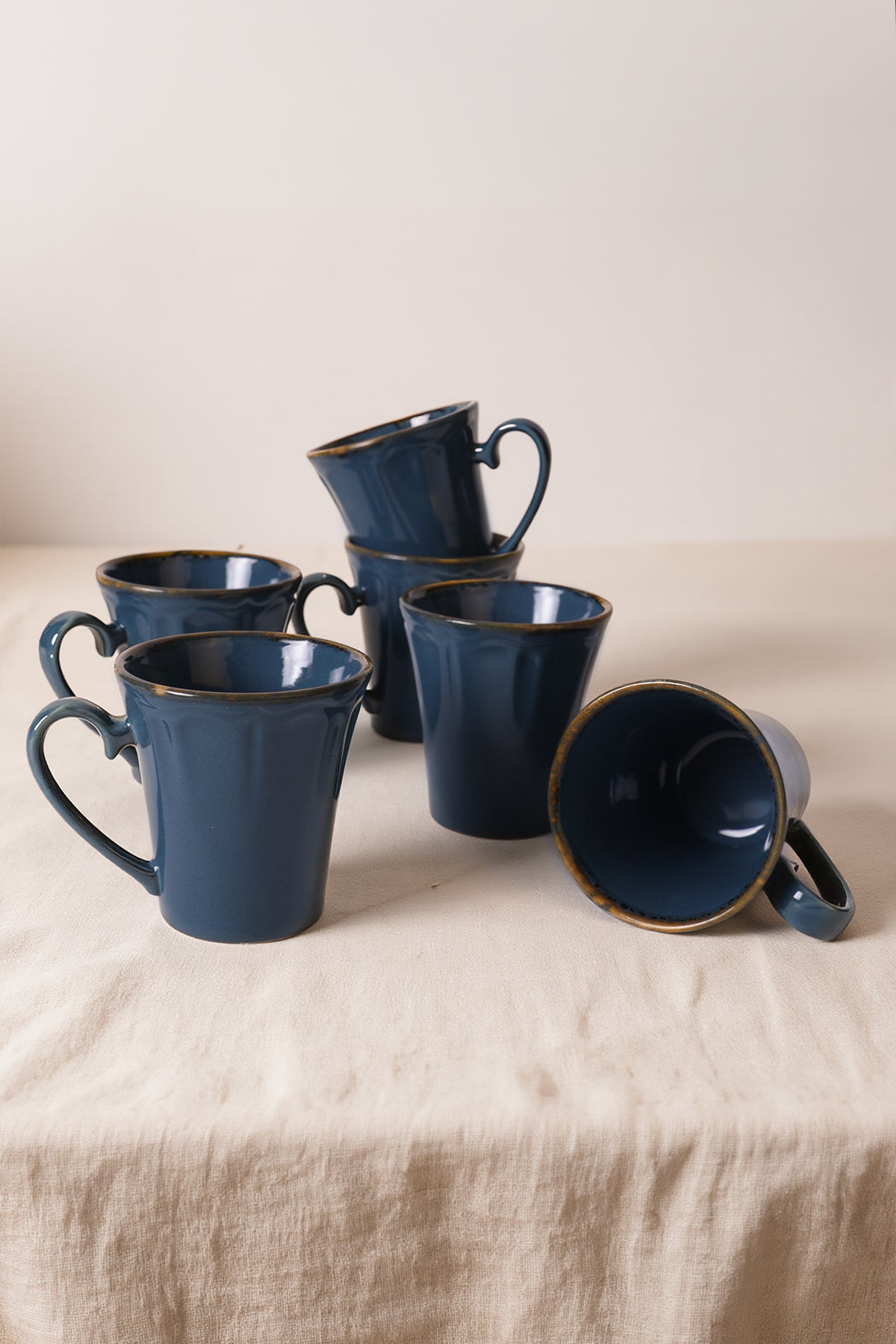 Sapphire Othello Cup, 9 cm, 6 Pieces