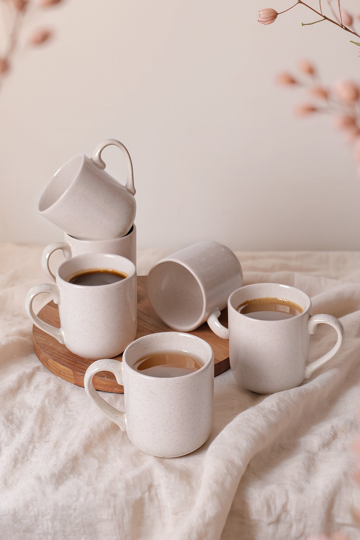 Reactive Cream Parion Cup 10 cm 6 Pieces