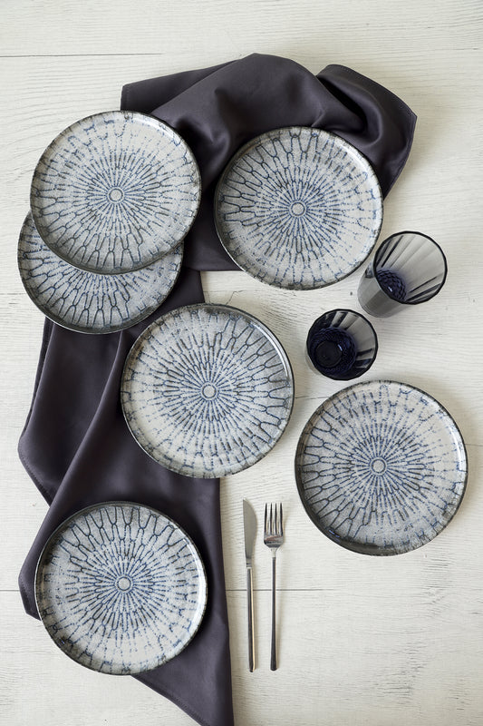 Professional Monoform Nordic Dessert Plate 22 cm 6 Pieces