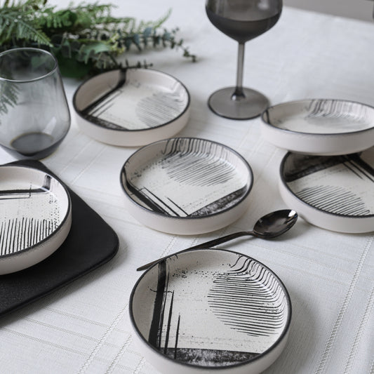 Shadowy Stackable Snack Bowl 14 Cm 6 Pieces