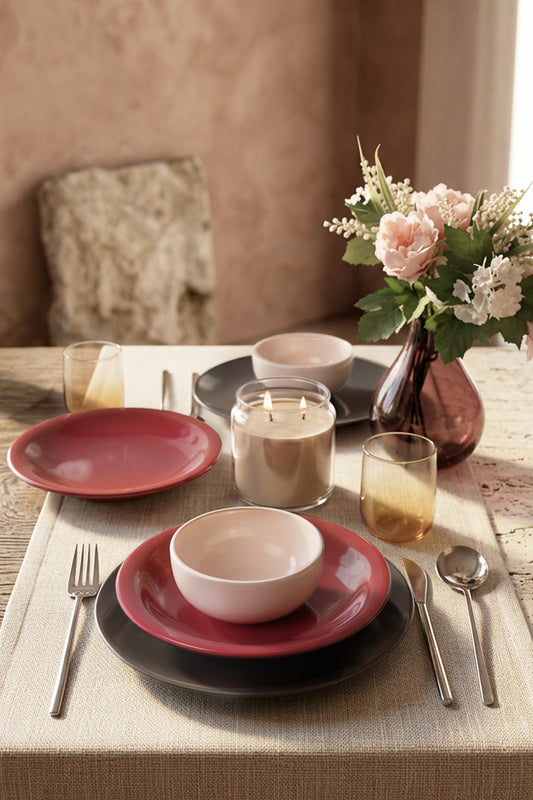 Noble Mix Dinner Set, 6 Pieces, for 2 People
