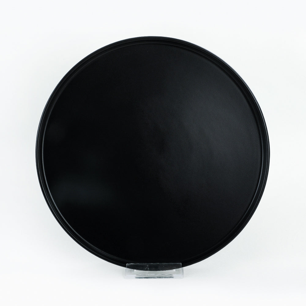 Matte Black Stackable Dining/Breakfast Set 20 Pieces for 4 People