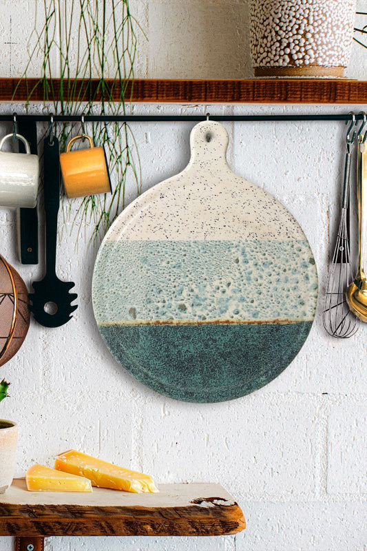 Colored Cheese Presentation Plate 26 Cm