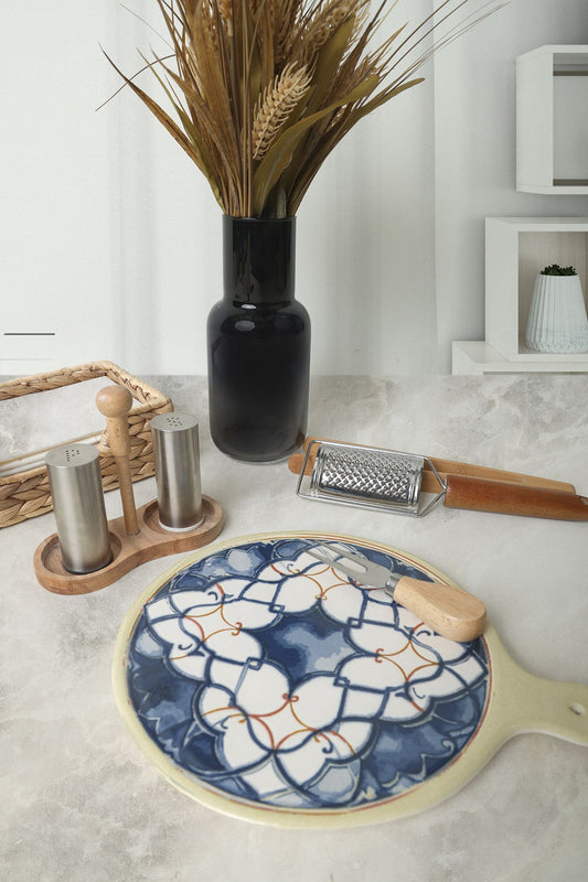 Wave Flow Cheese Presentation Plate 26 Cm