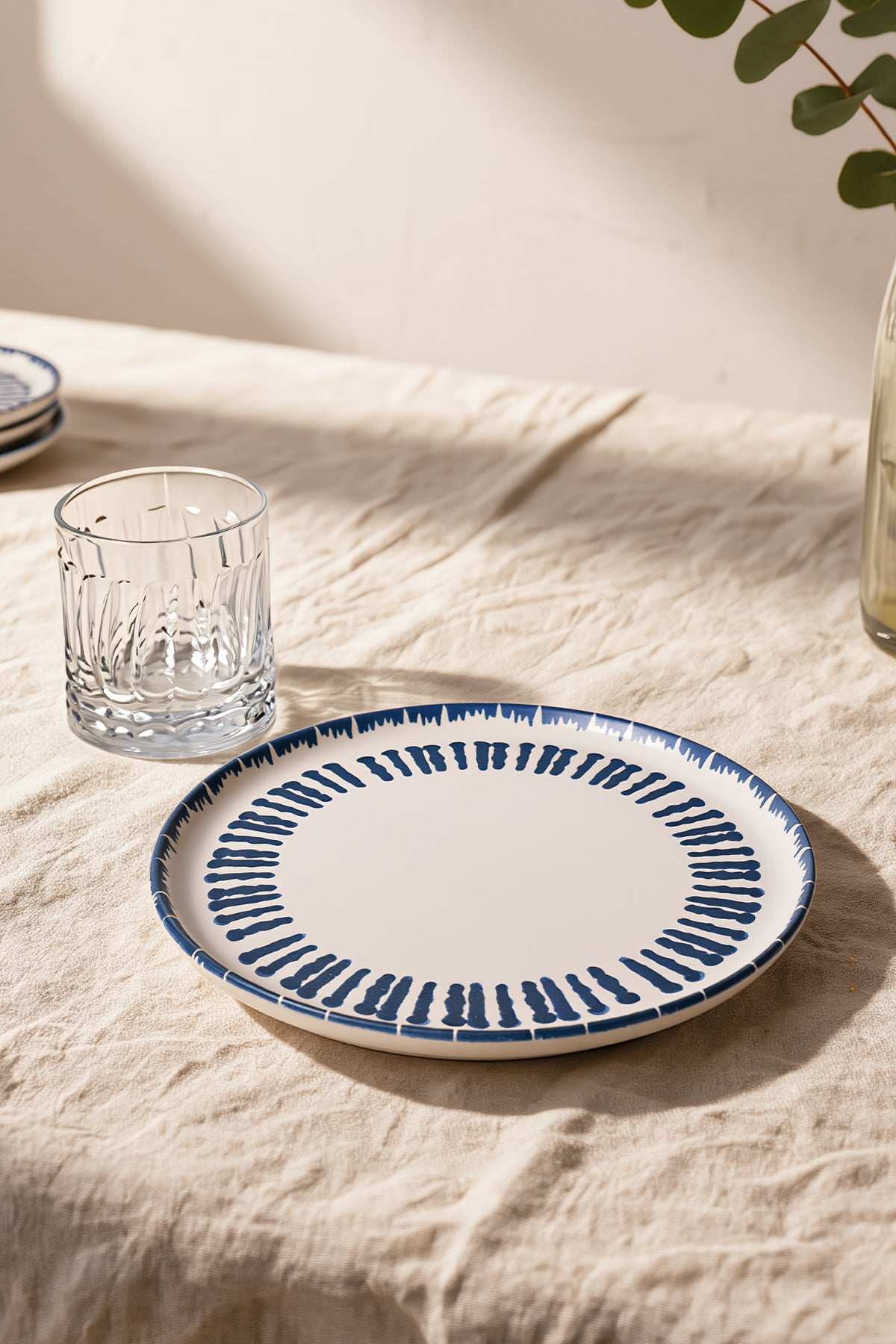Azure Nordic Plate 22 cm 4 Pieces