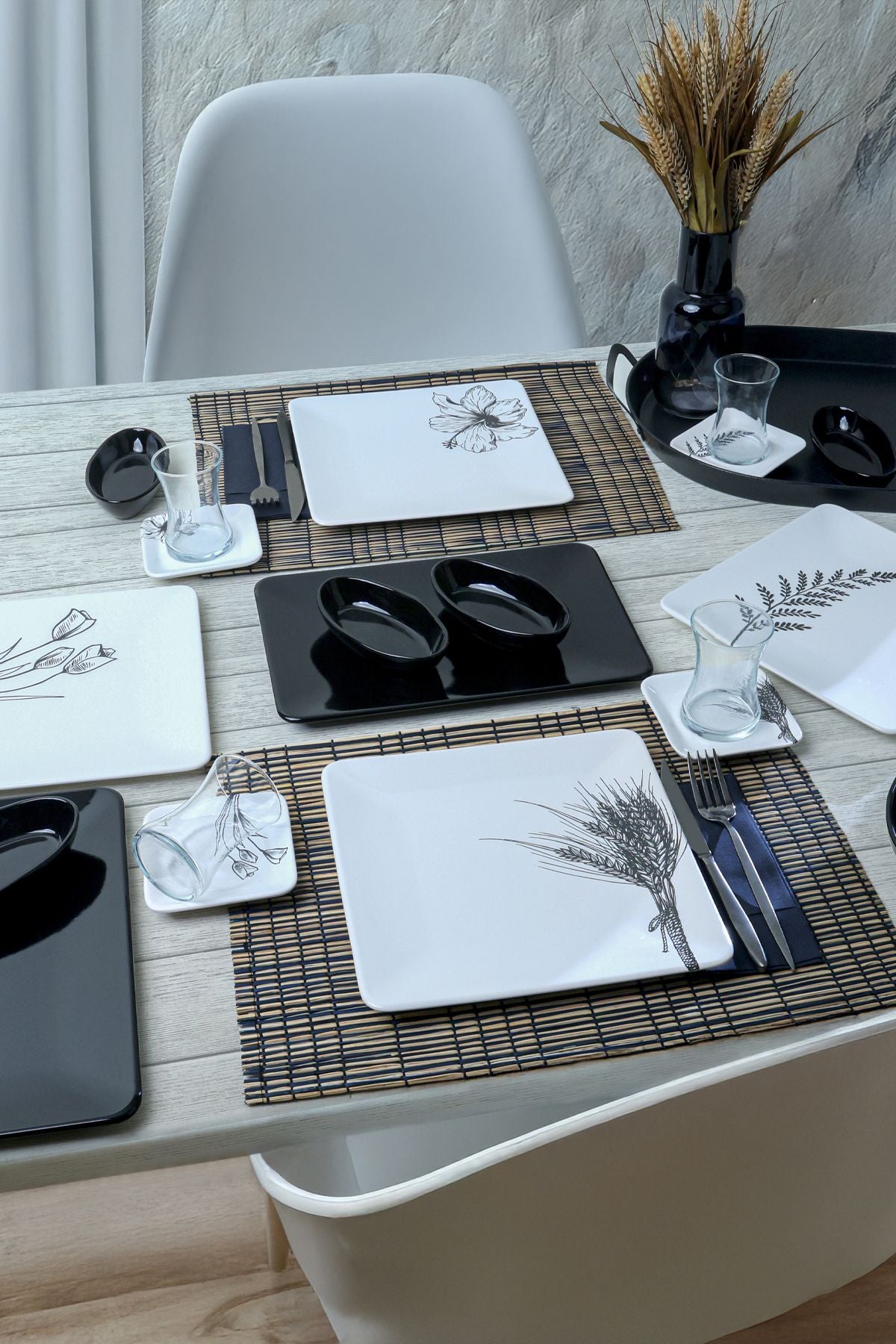 Florine Breakfast Set 20 Pieces for 4 People