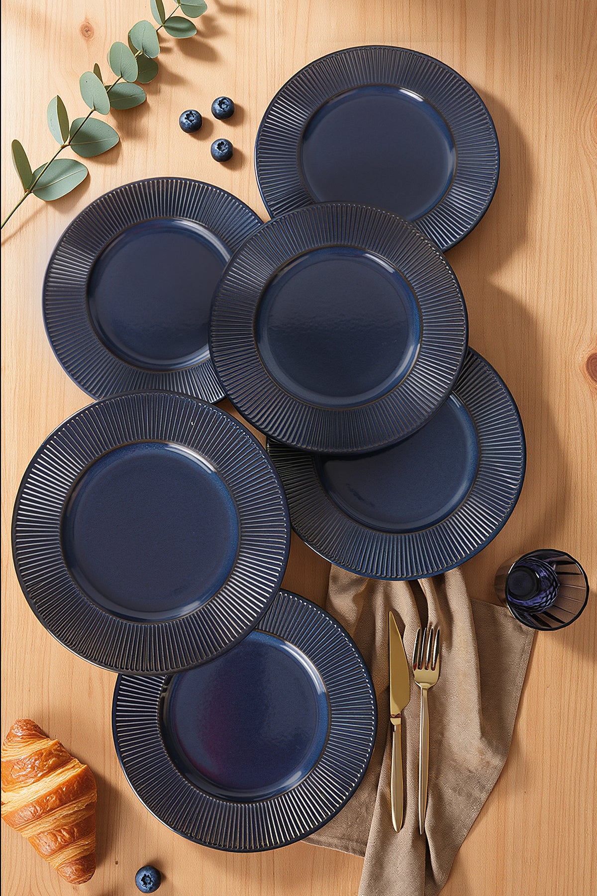 Lapis Myra Serving Plate 27 cm 6 Pieces