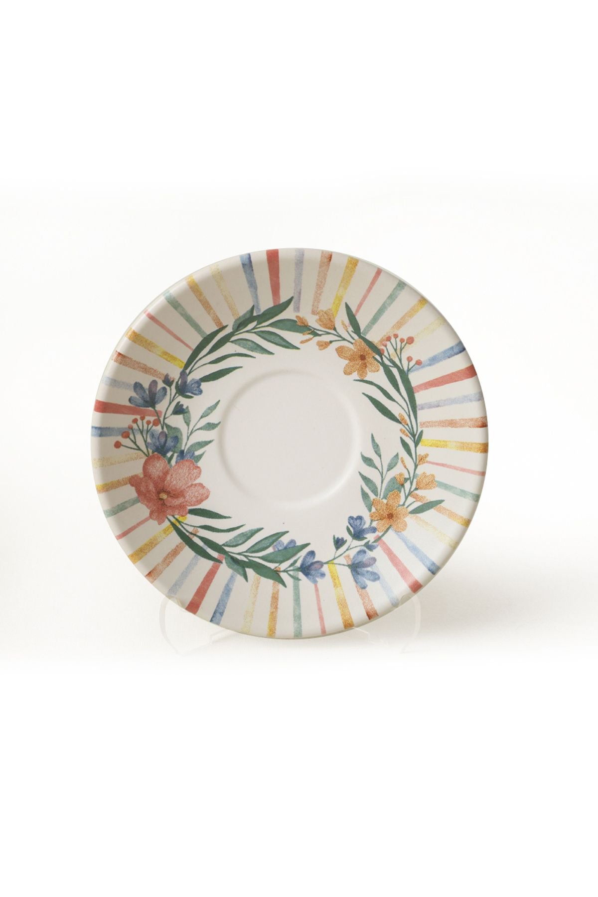 Soft Flowers Tea Set 12 Pieces for 6 People