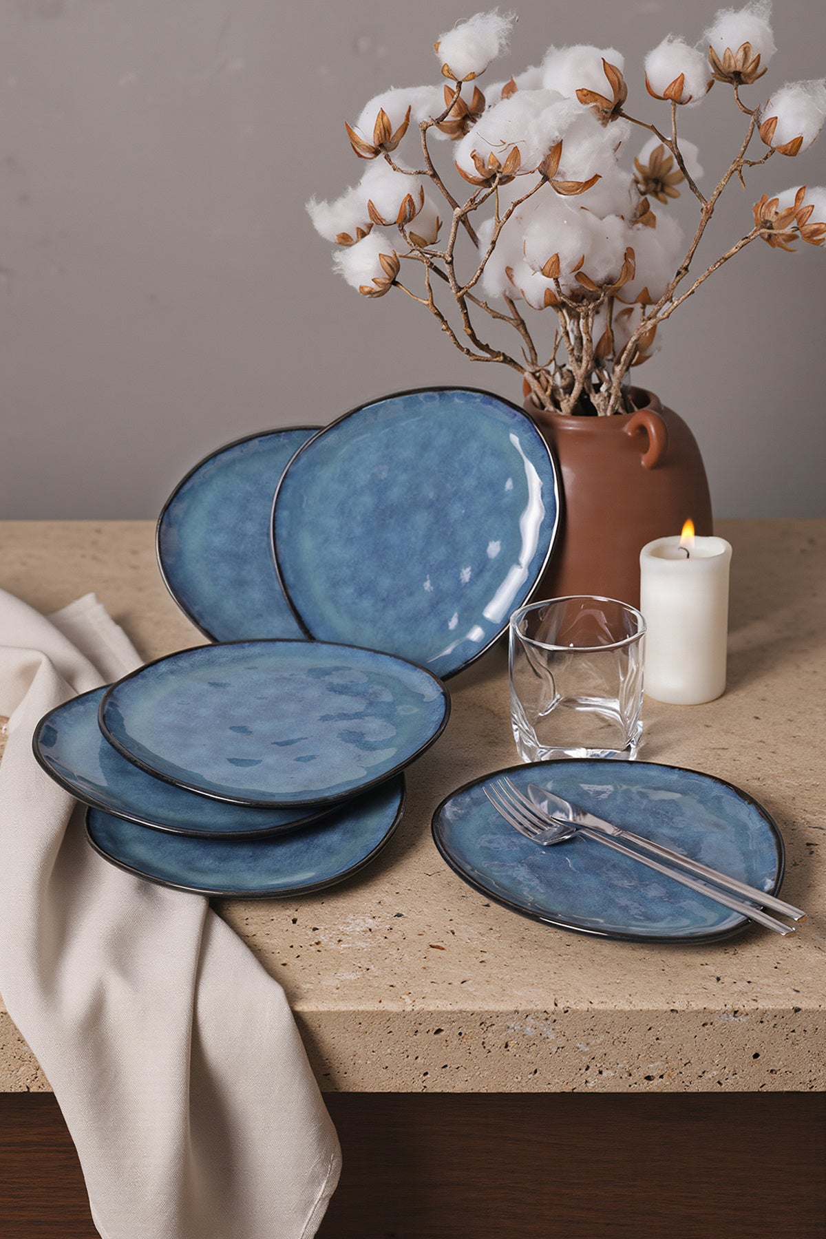 Professional Trior Pasta Plate 22 cm 6 Pieces