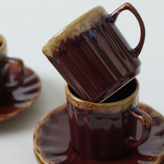 Shizen Plum Sirius Coffee Set 12 Pieces 6 Person