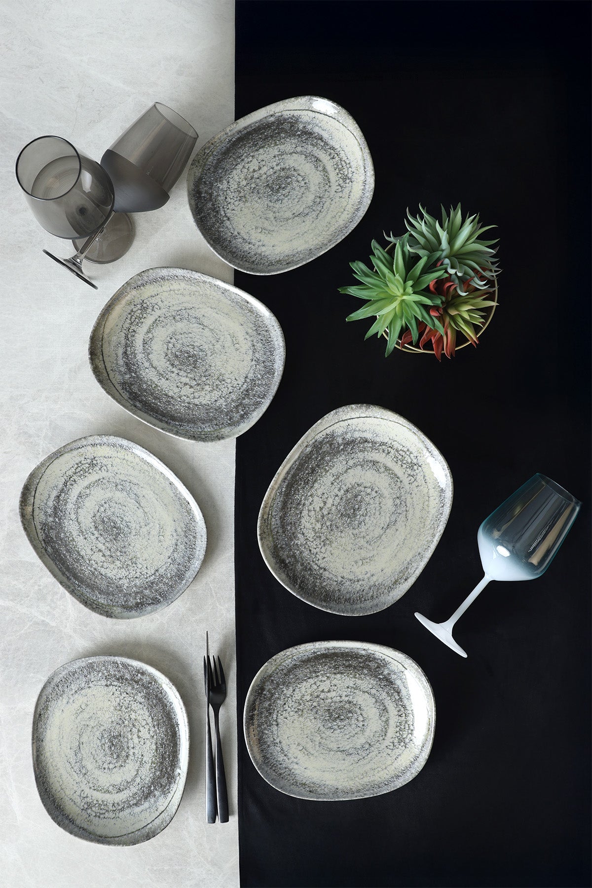 Professional Celestia Isabella Pasta Plate 23 cm 6 Pieces