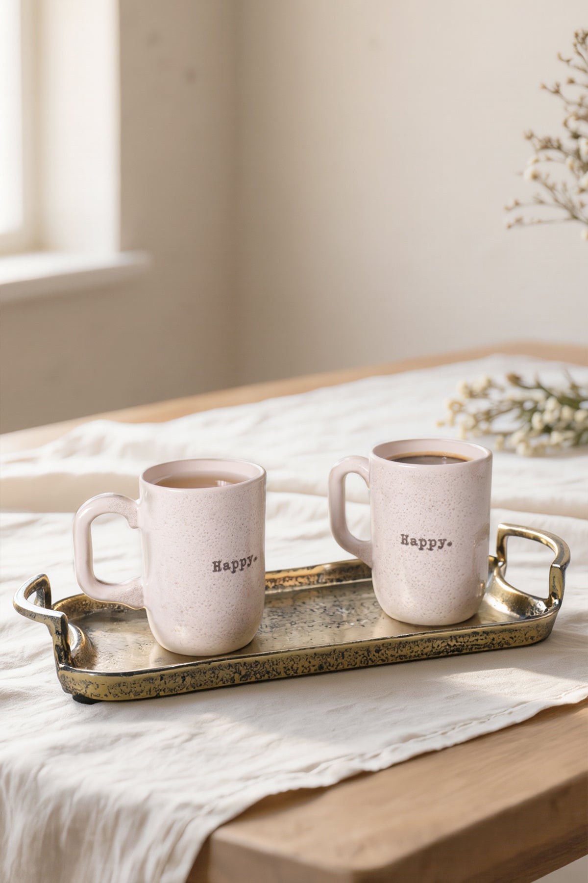 Happy Format Mug 11 cm 2 Pieces
