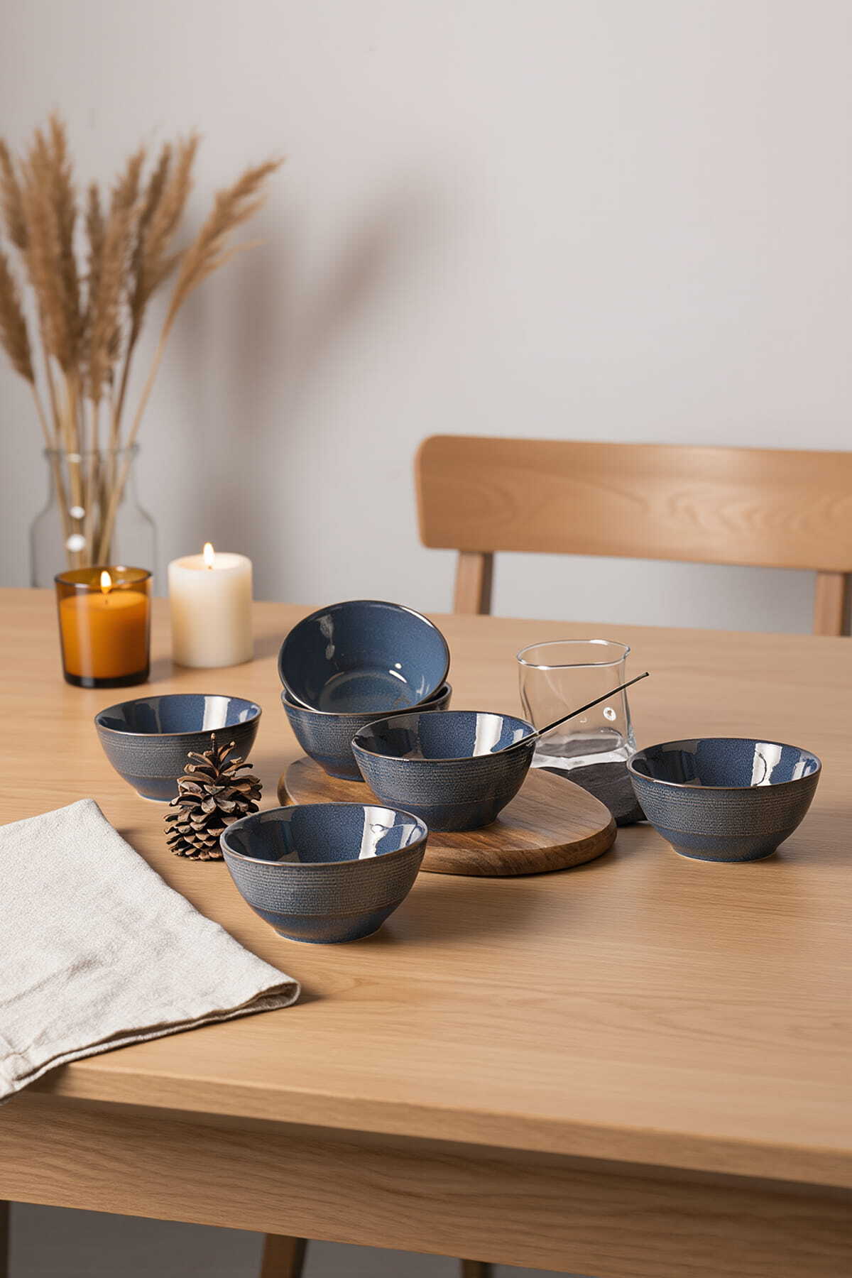 Lapis Spiral Bowl 12 cm 6 Pieces