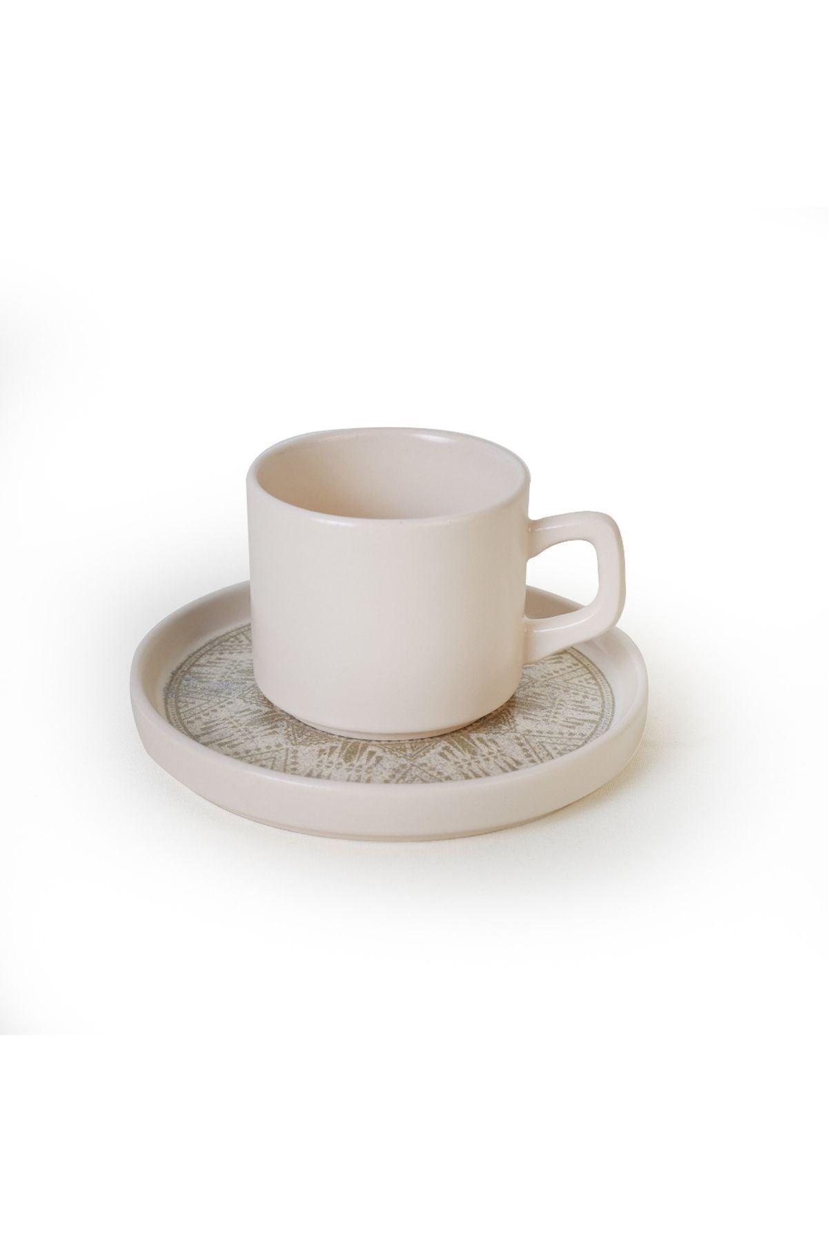 Groundlace Stackable Tea Set 12 Pieces for 6 People