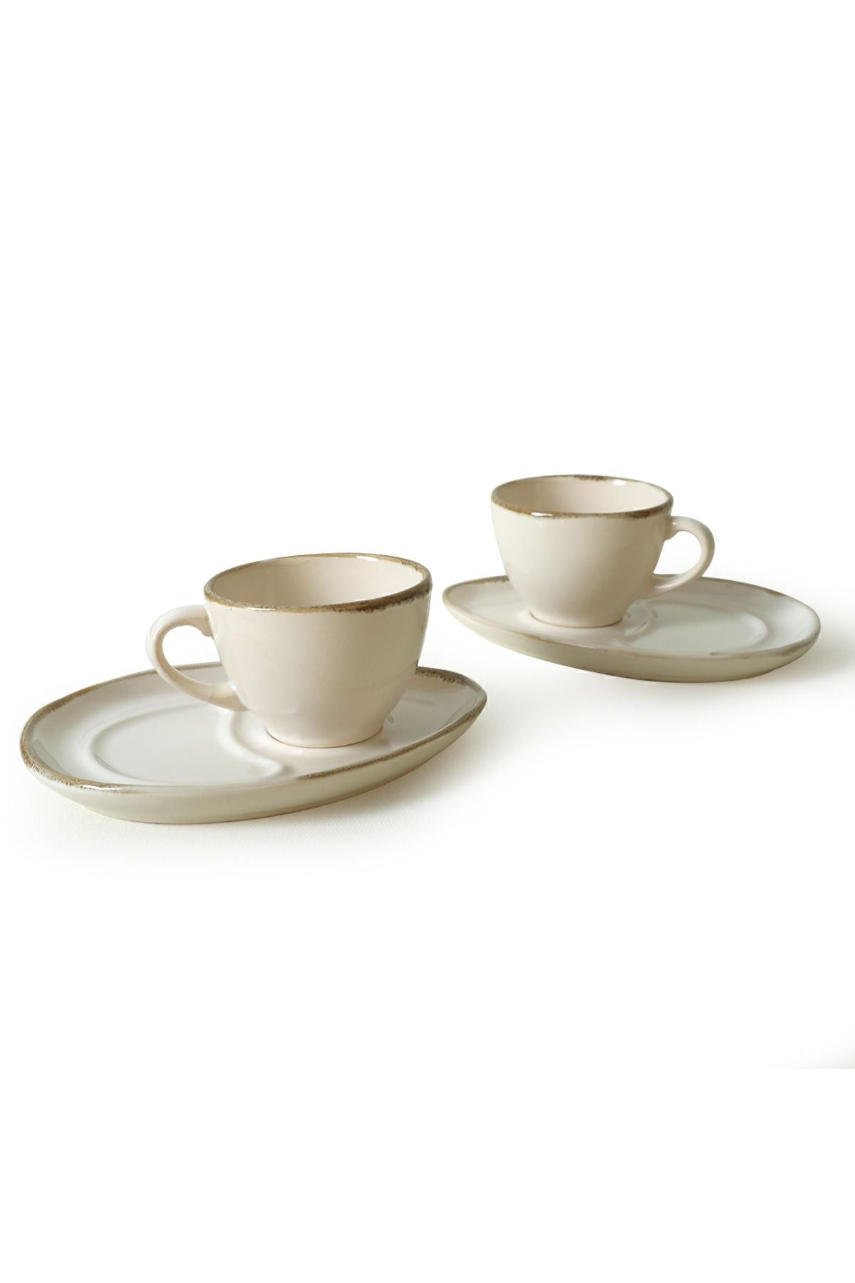 Straw Drop Tea Serving Set, 4 Pieces, for 2 People