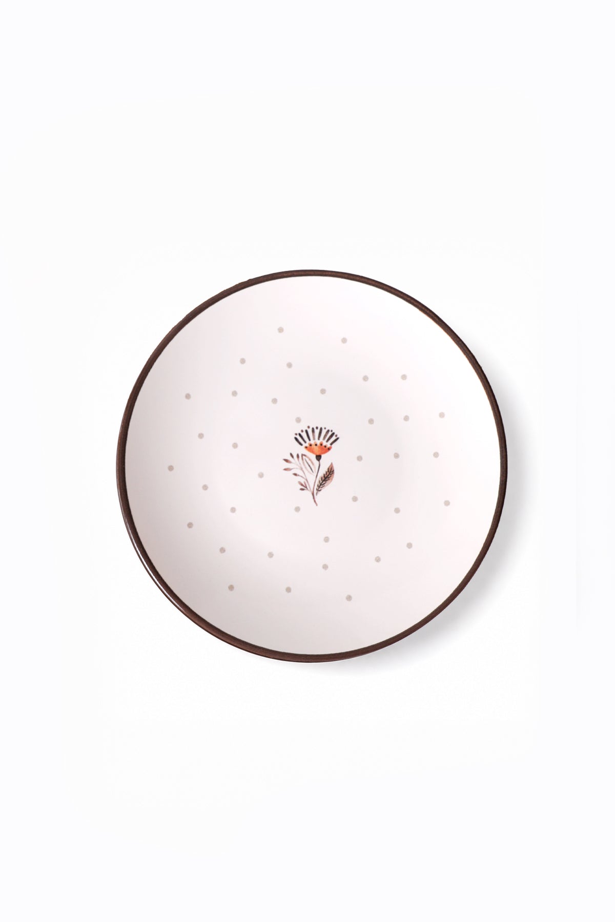 Sunset Flowers Plate 20 cm 4 Pieces