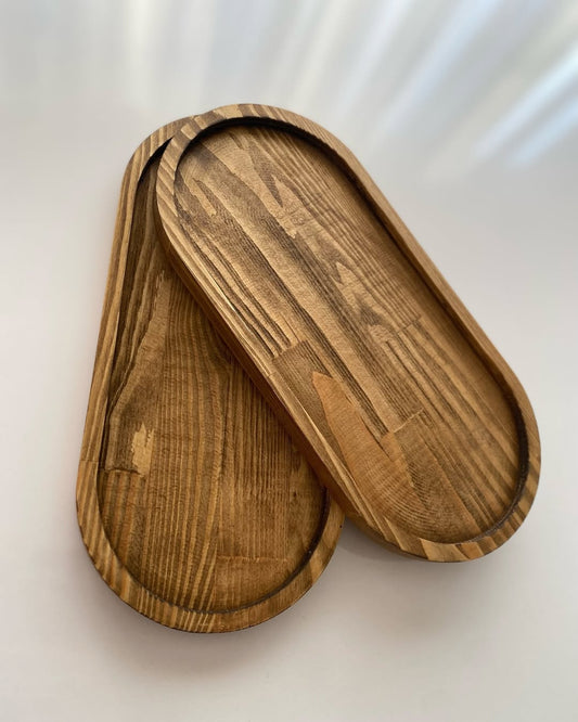 Natural Wood Tray