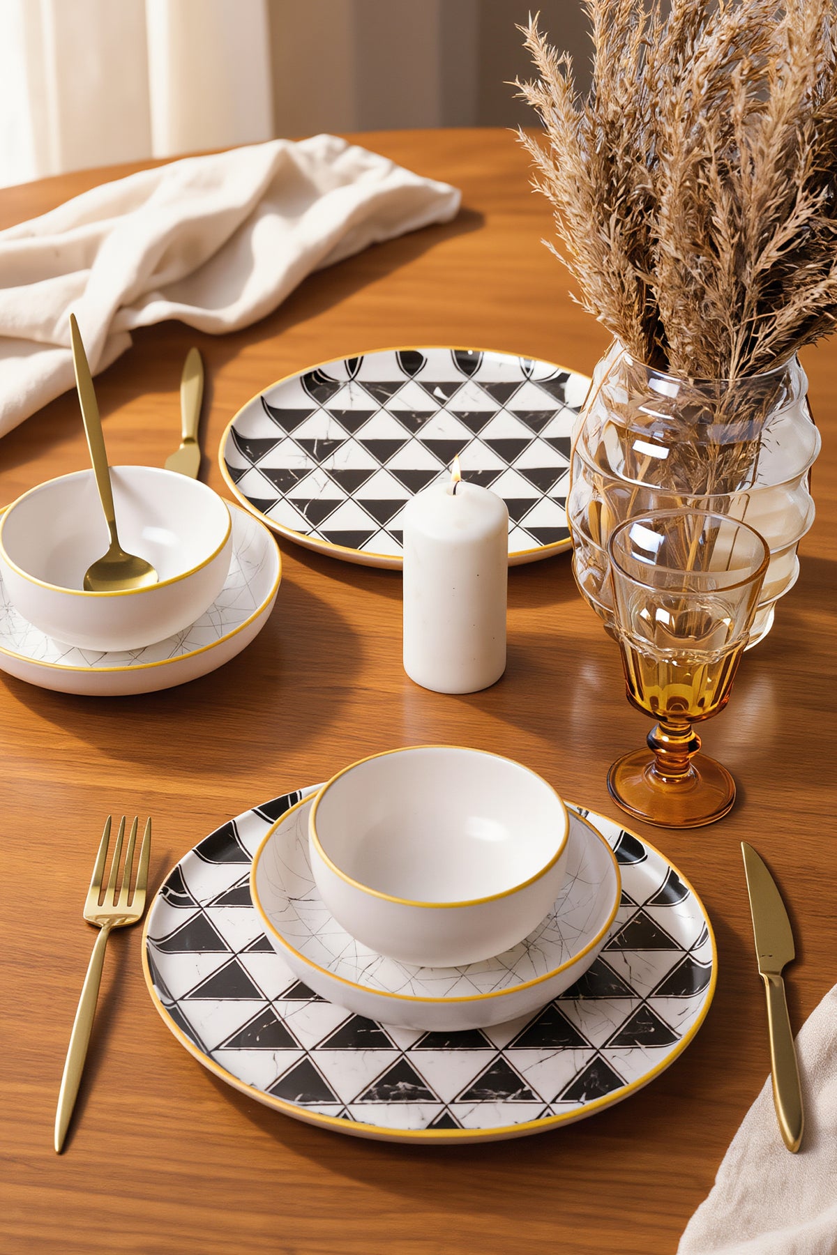 Trigon Nordic 6-Piece Dinner Set for 2 People