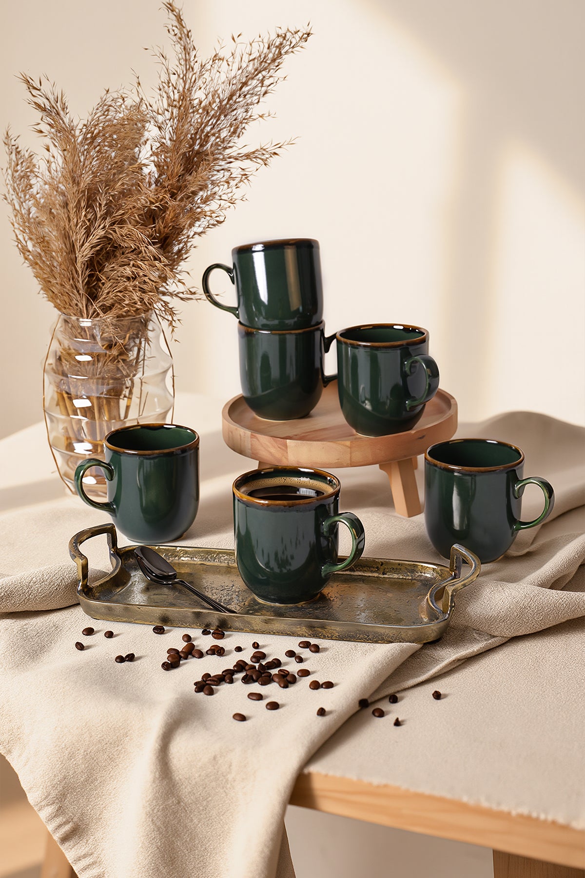 Emerald Equinox Cup 10 cm 6 Pieces