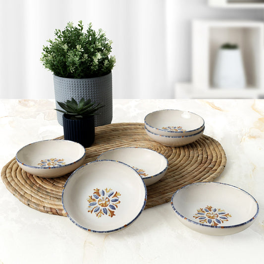 Sapphire Ring Snack Bowl 13 Cm 6 Pieces