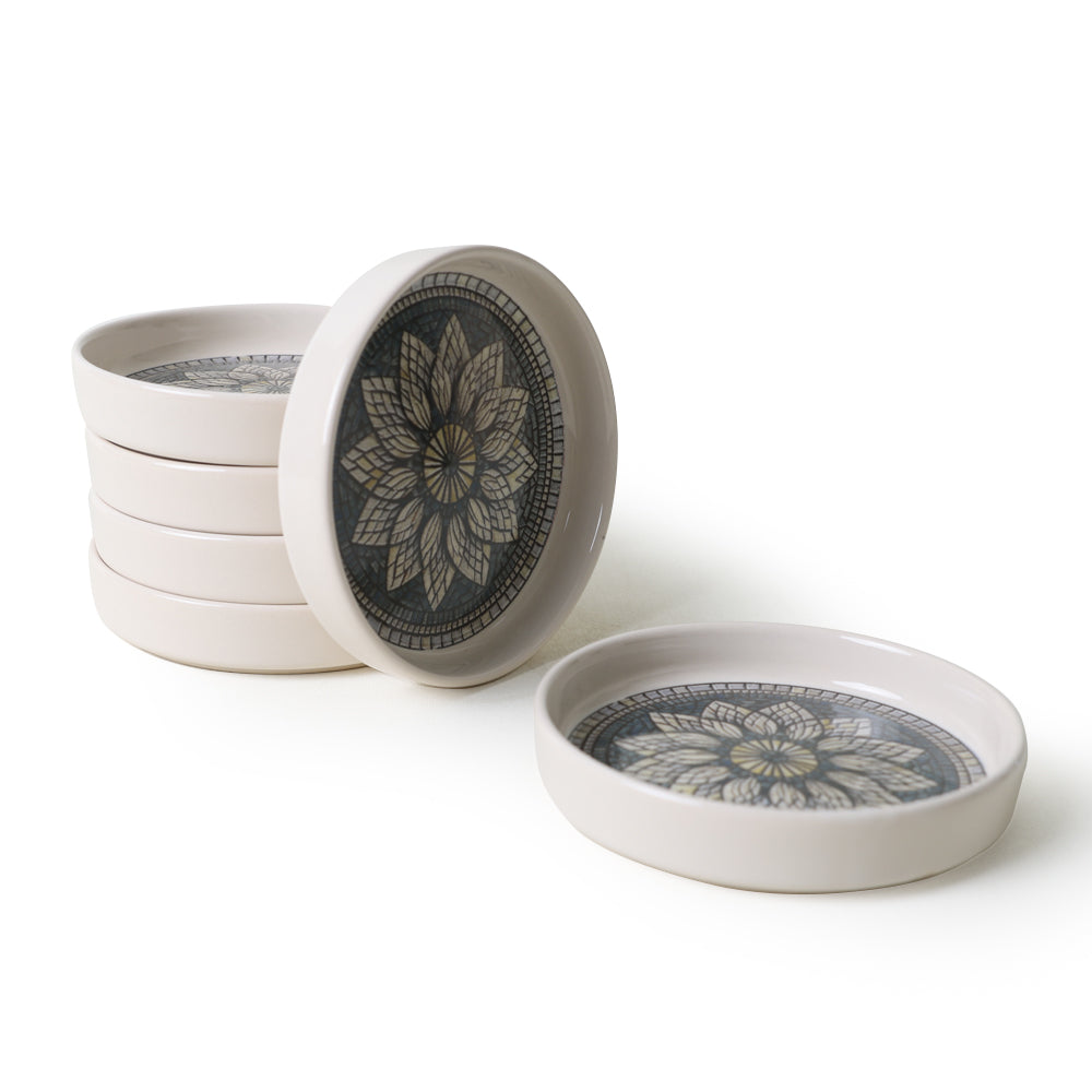 Mosaic Marvels Stackable Snack Bowl 14 Cm 6 Pieces