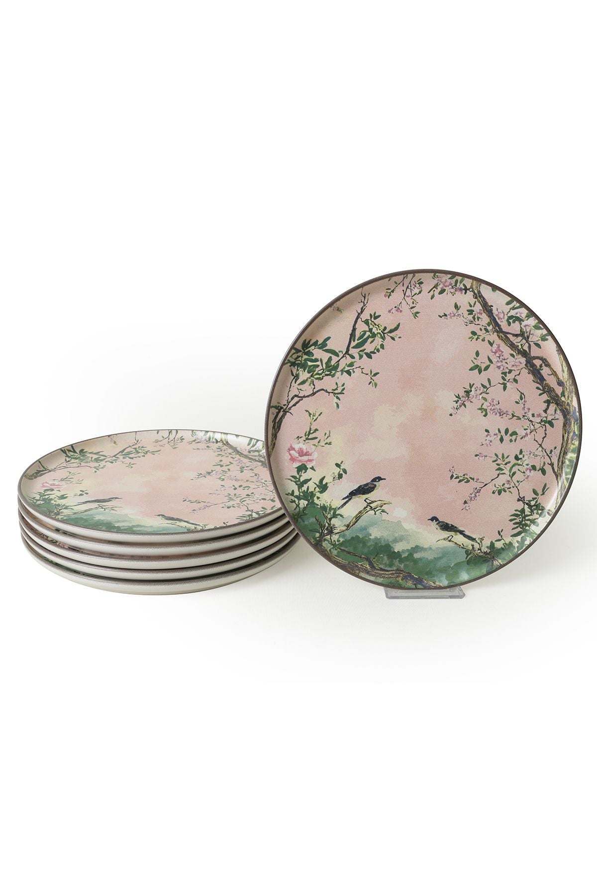 Pink Woods Nordic Serving Plate 28 cm, 6 Pieces