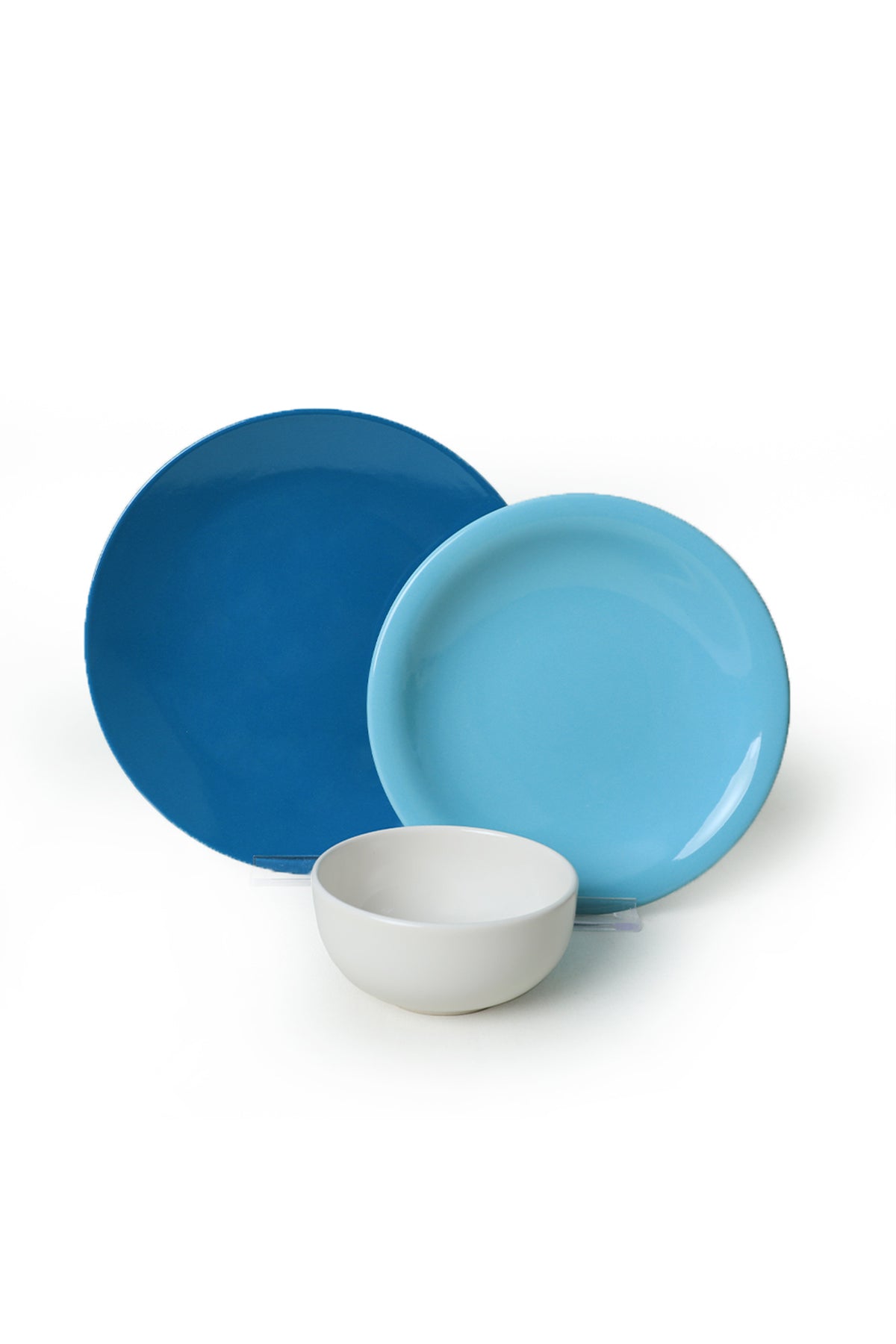 Blue Mix Dinner Set, 6 Pieces, for 2 People