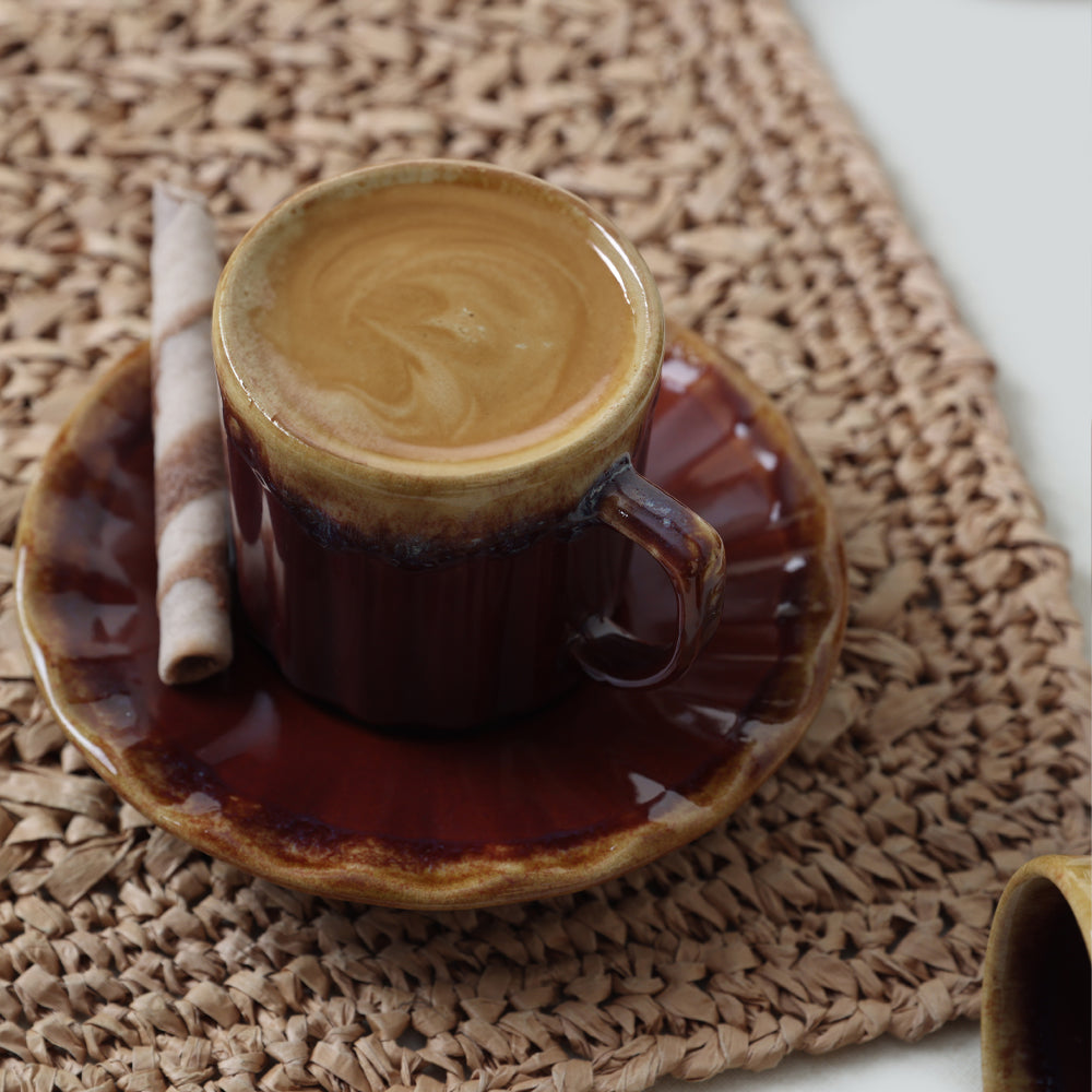 Shizen Plum Sirius Coffee Set 12 Pieces 6 Person