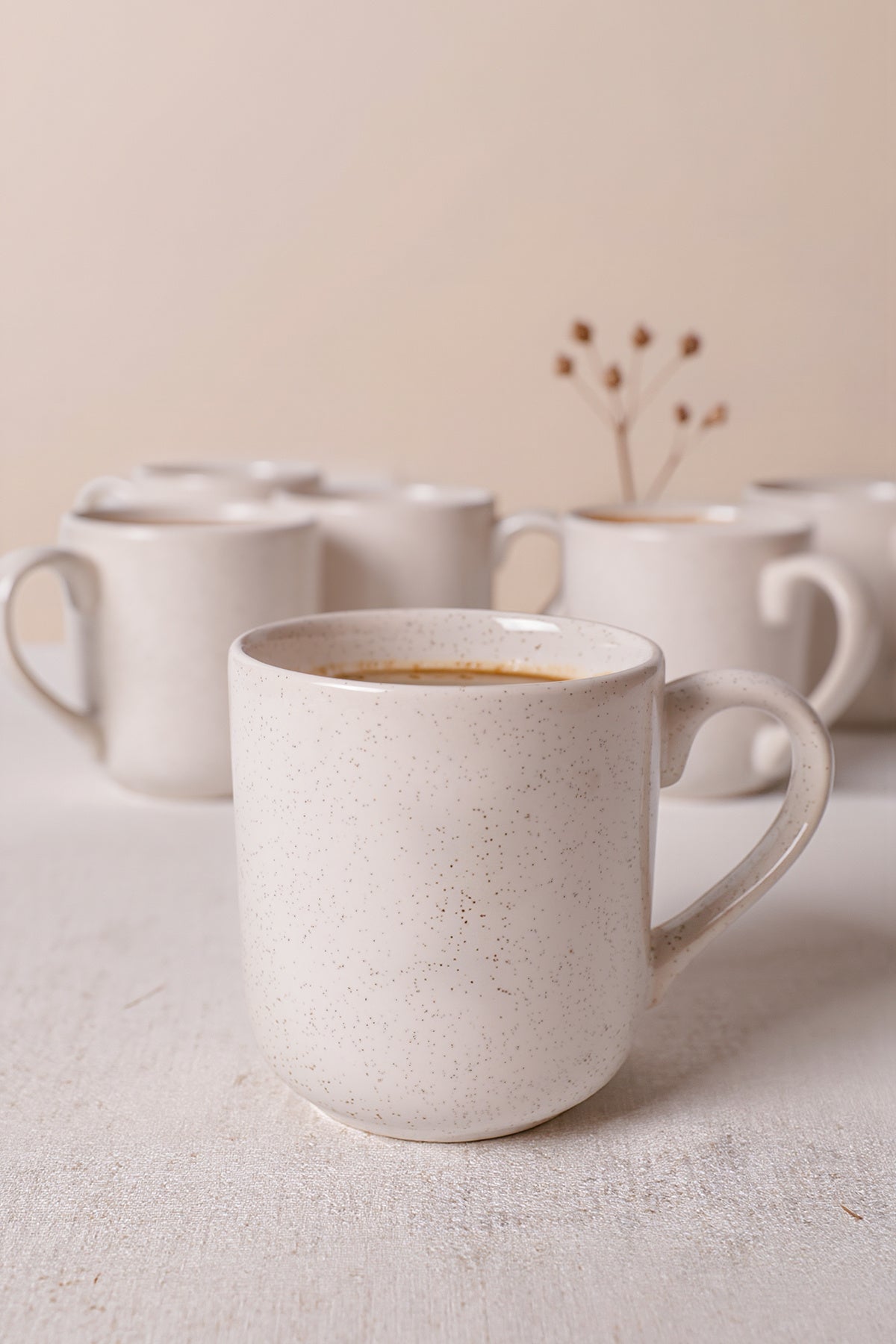 Reactive Cream Parion Cup 10 cm 6 Pieces