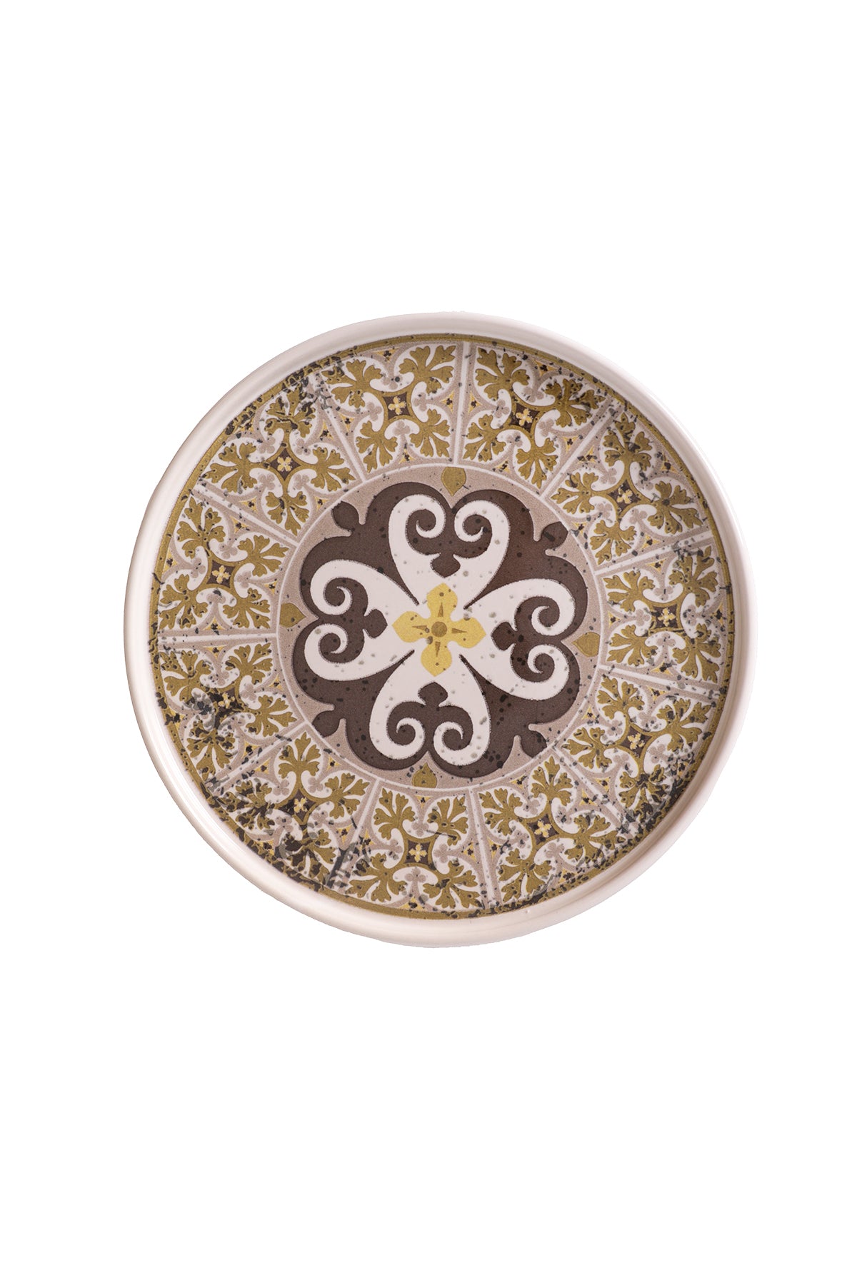 Timeless Brown Stackable Serving Plate 27 cm, 4 Pieces