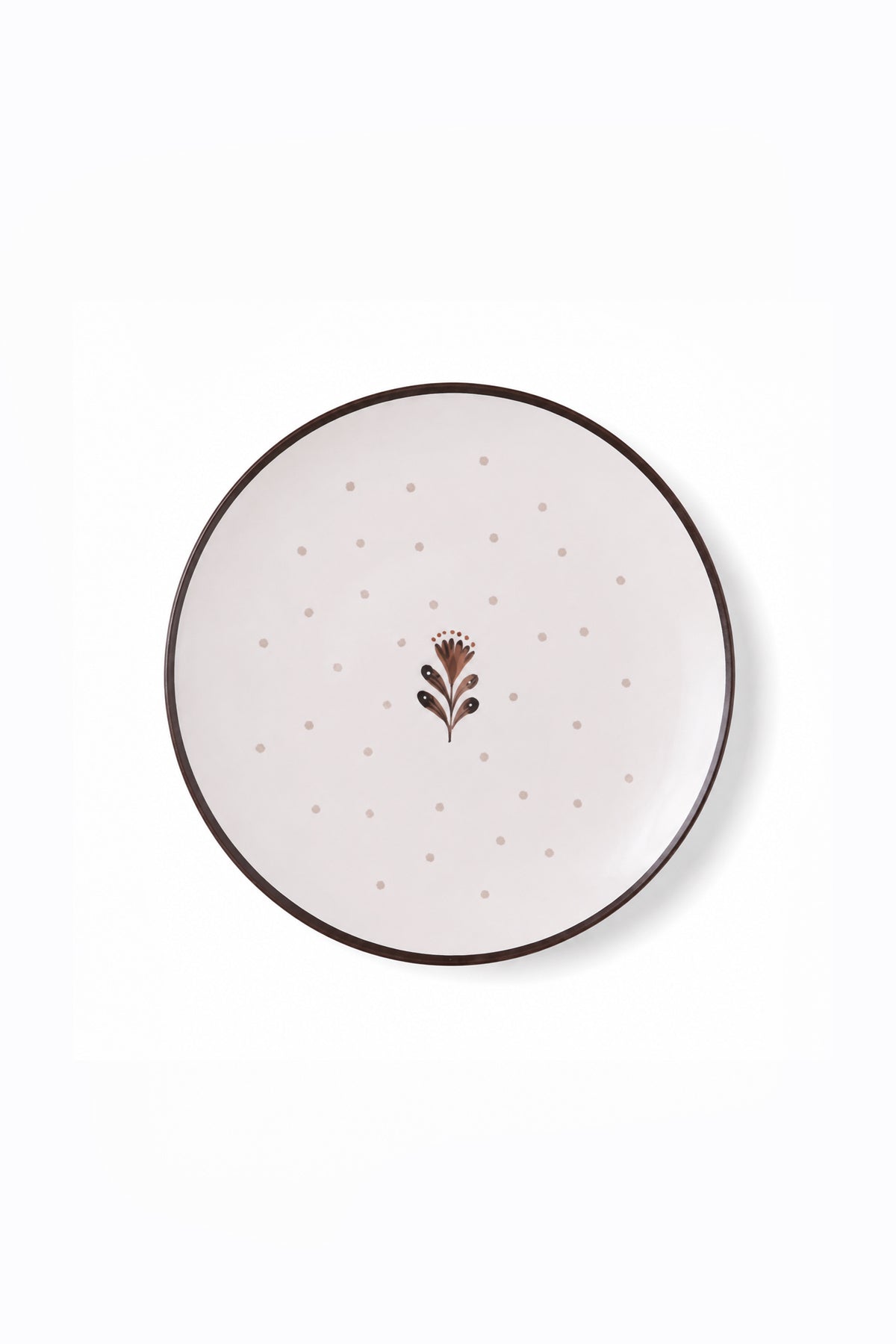 Sunset Flowers Plate 20 cm 4 Pieces