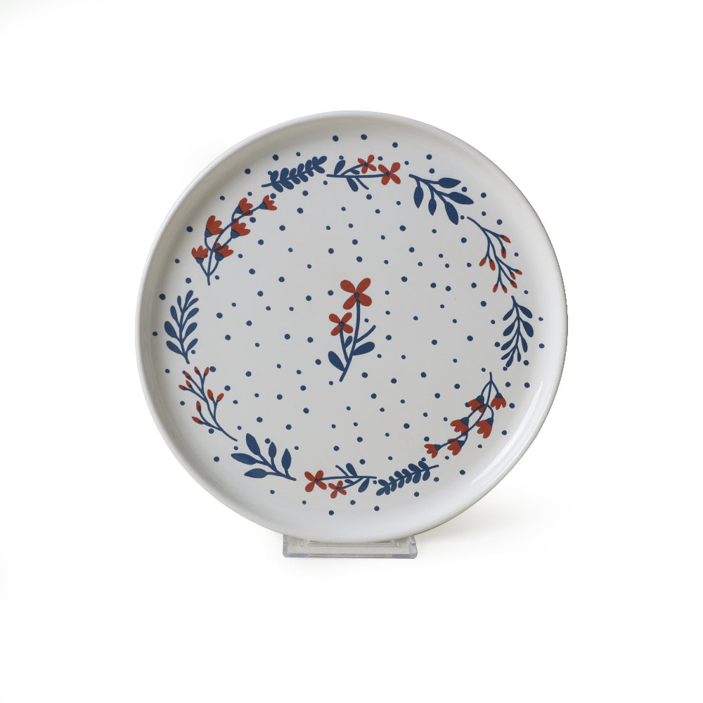Dot & Bloom Nordic Cake Plate 22 Cm 4 Pieces