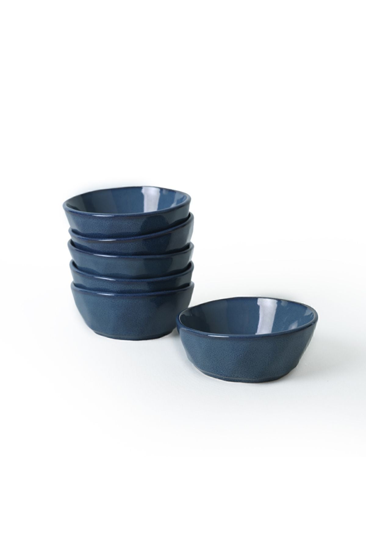 Lapis Crystal Snack Bowl 12 cm 6 Pieces