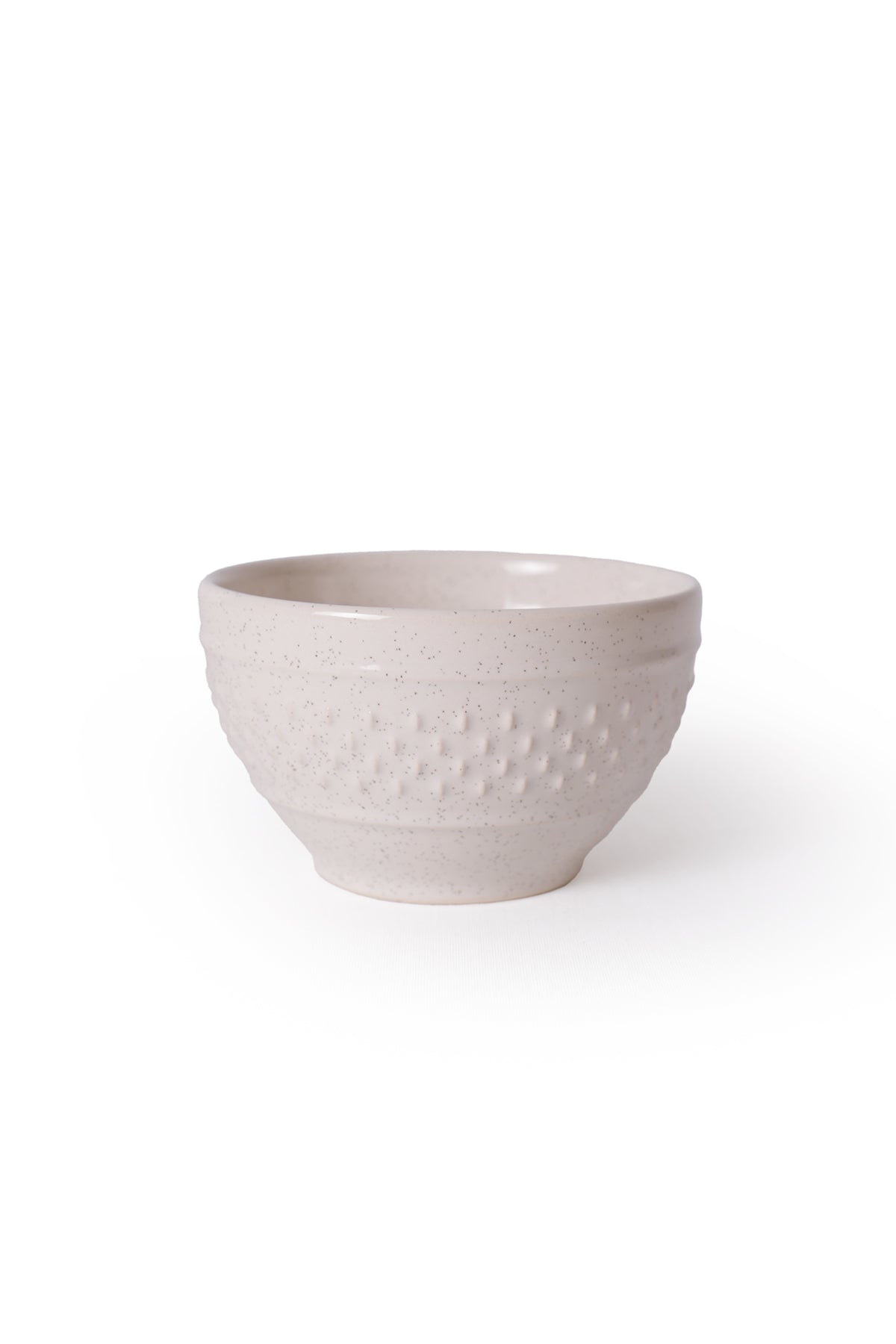 Reactive Cream Rice Bowl 11 cm 6 Pieces