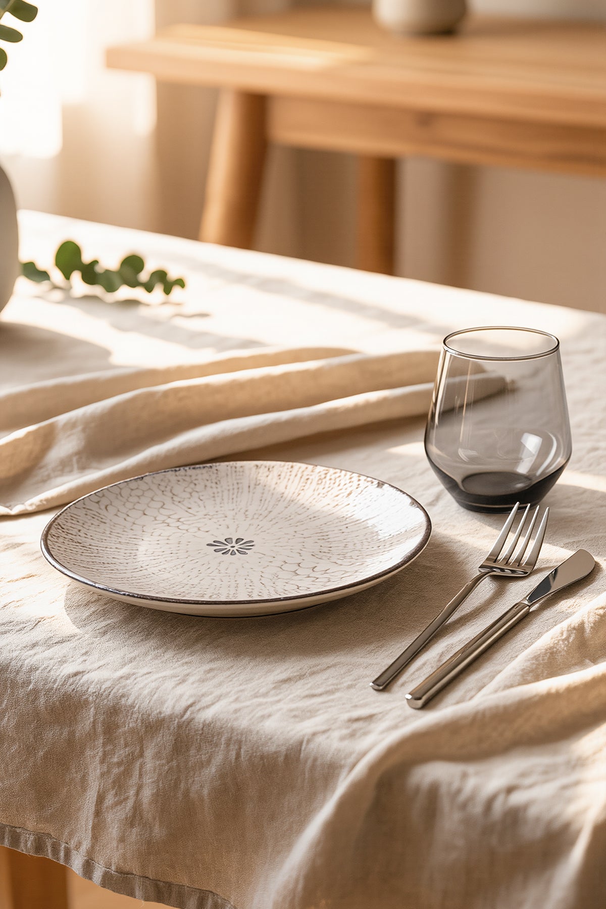 Forest Line Deep Plate 20 cm 4 Pieces