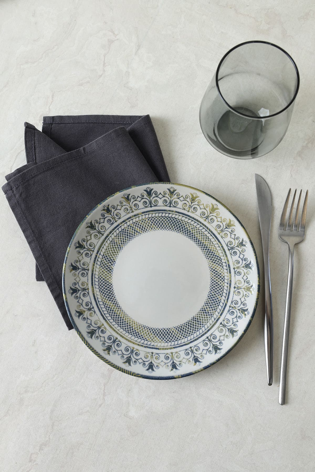 Professional Mirabella Aegean Dessert Plate 20 cm 6 Pieces