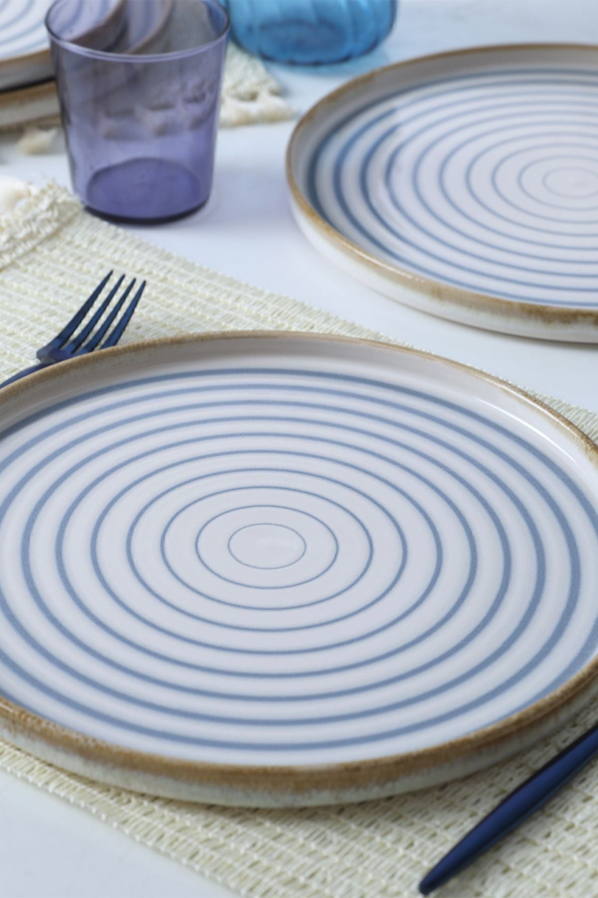 Ocean Breeze Stackable Serving Plate 27 cm, 6 Pieces