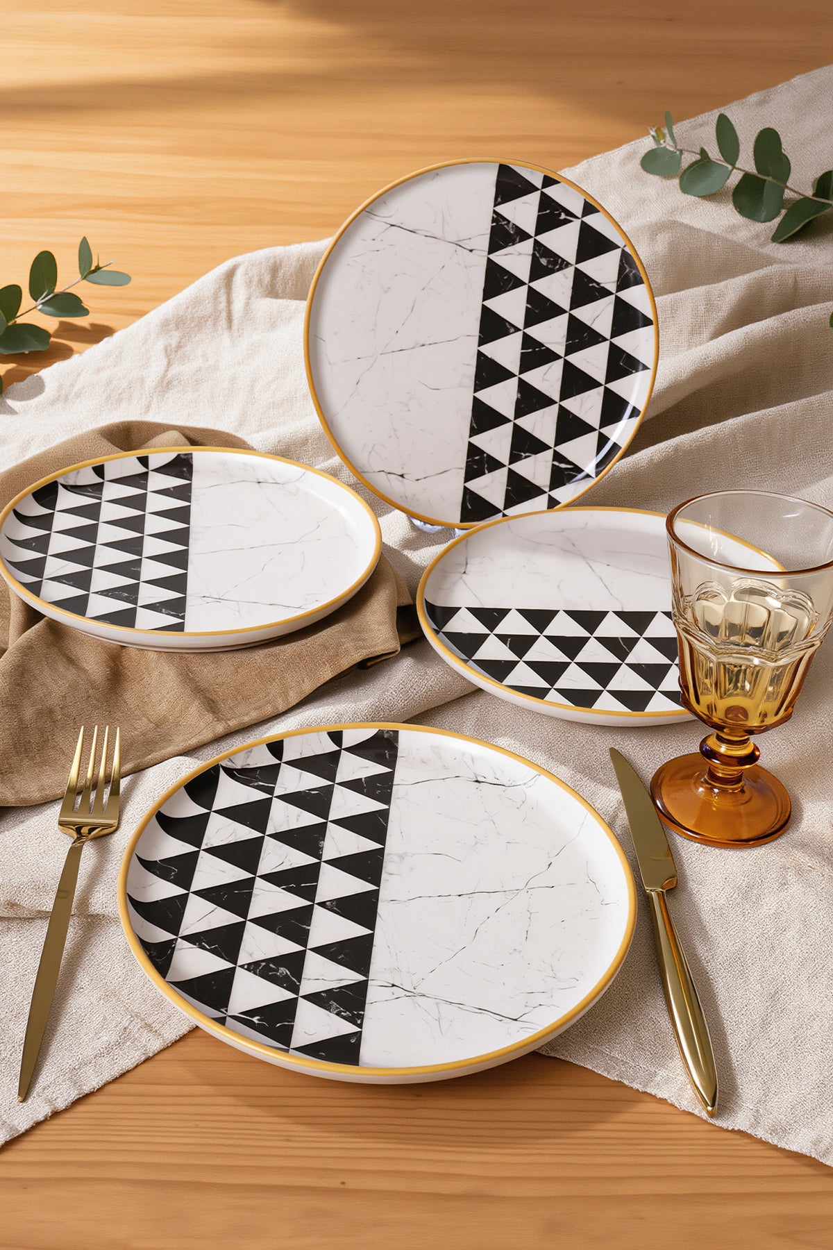 Trigon Nordic Plate 22 cm 4 Pieces