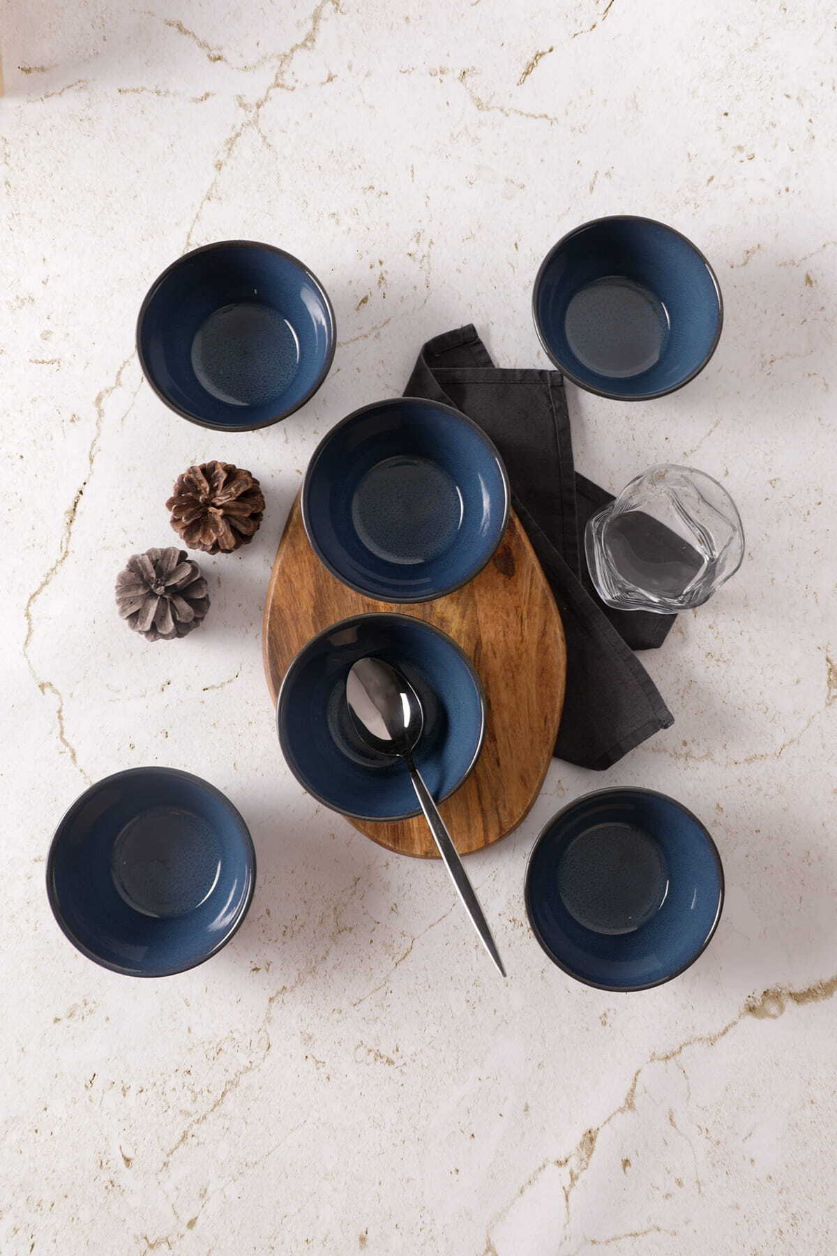 Lapis Spiral Bowl 12 cm 6 Pieces