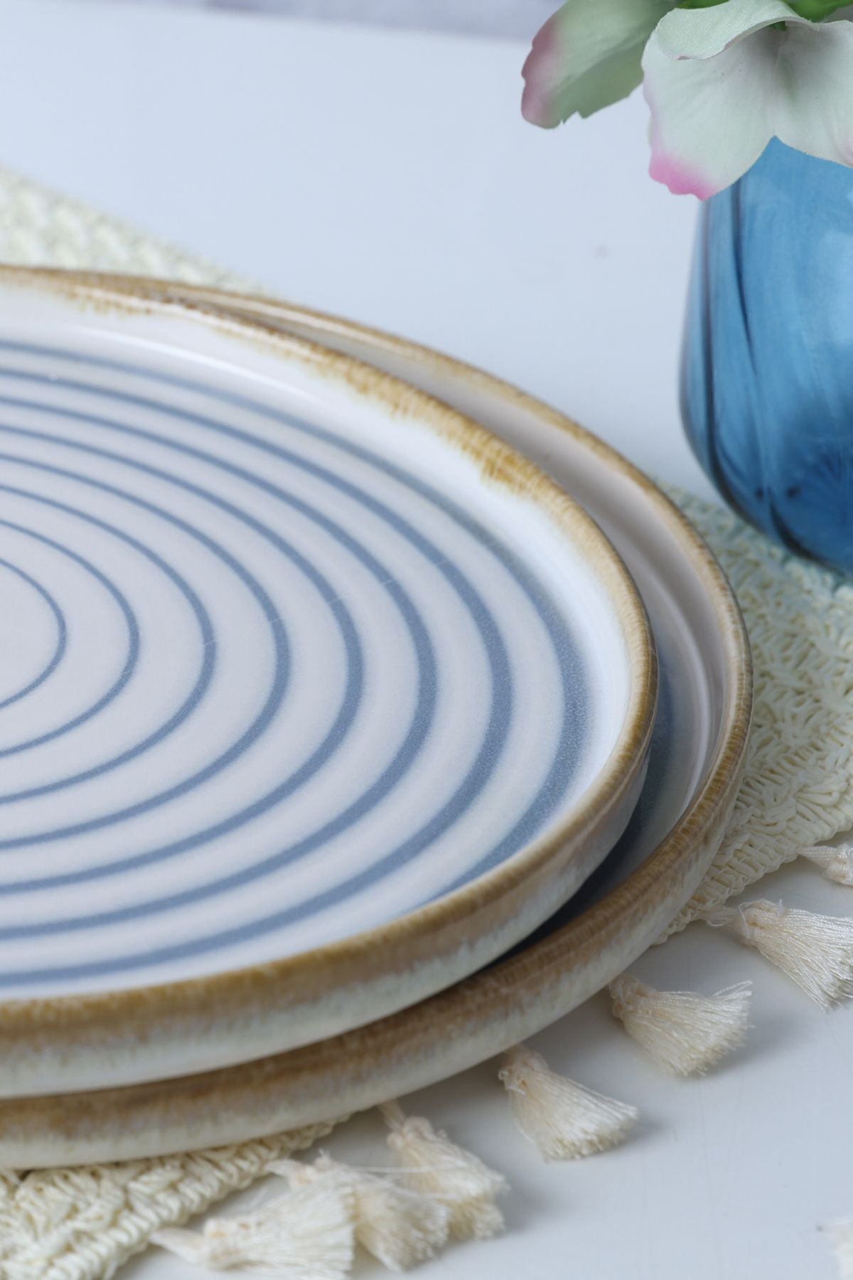 Ocean Breeze Stackable Serving Plate 27 cm, 6 Pieces