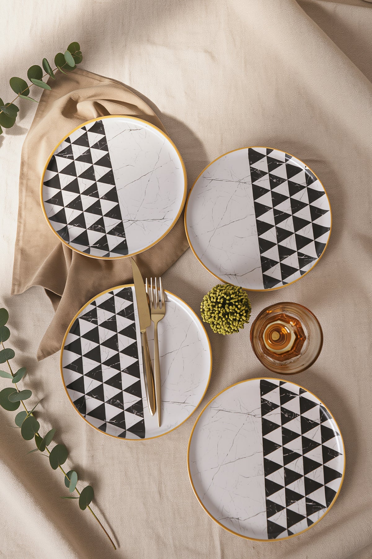 Trigon Nordic Plate 22 cm 4 Pieces