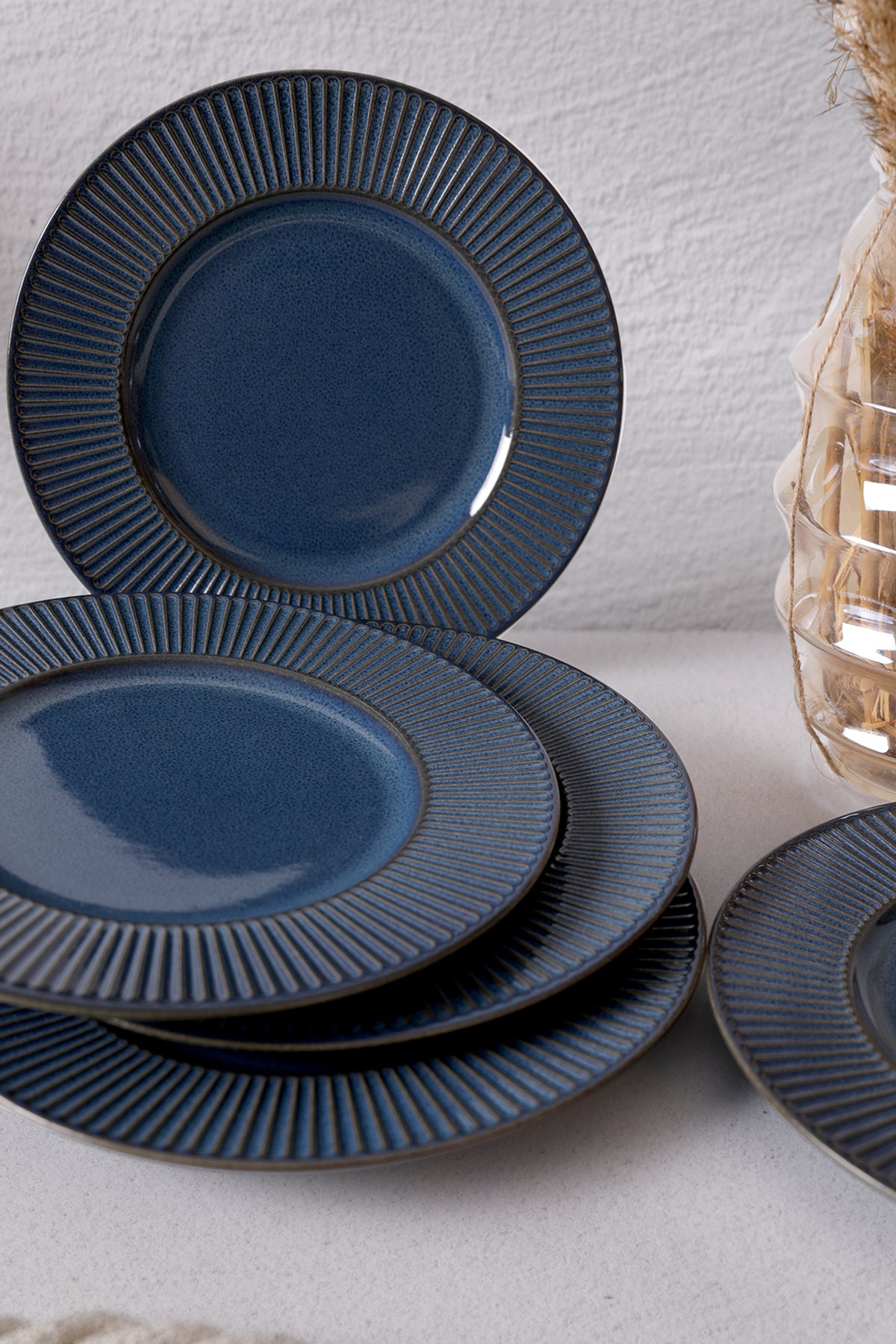 Lapis Myra Pasta Plate 22 cm 6 Pieces