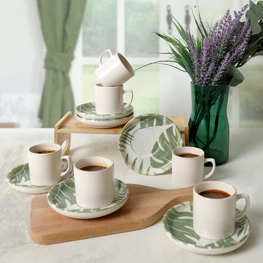 Forest Nordic Coffee Set 12 Pieces 6 Person