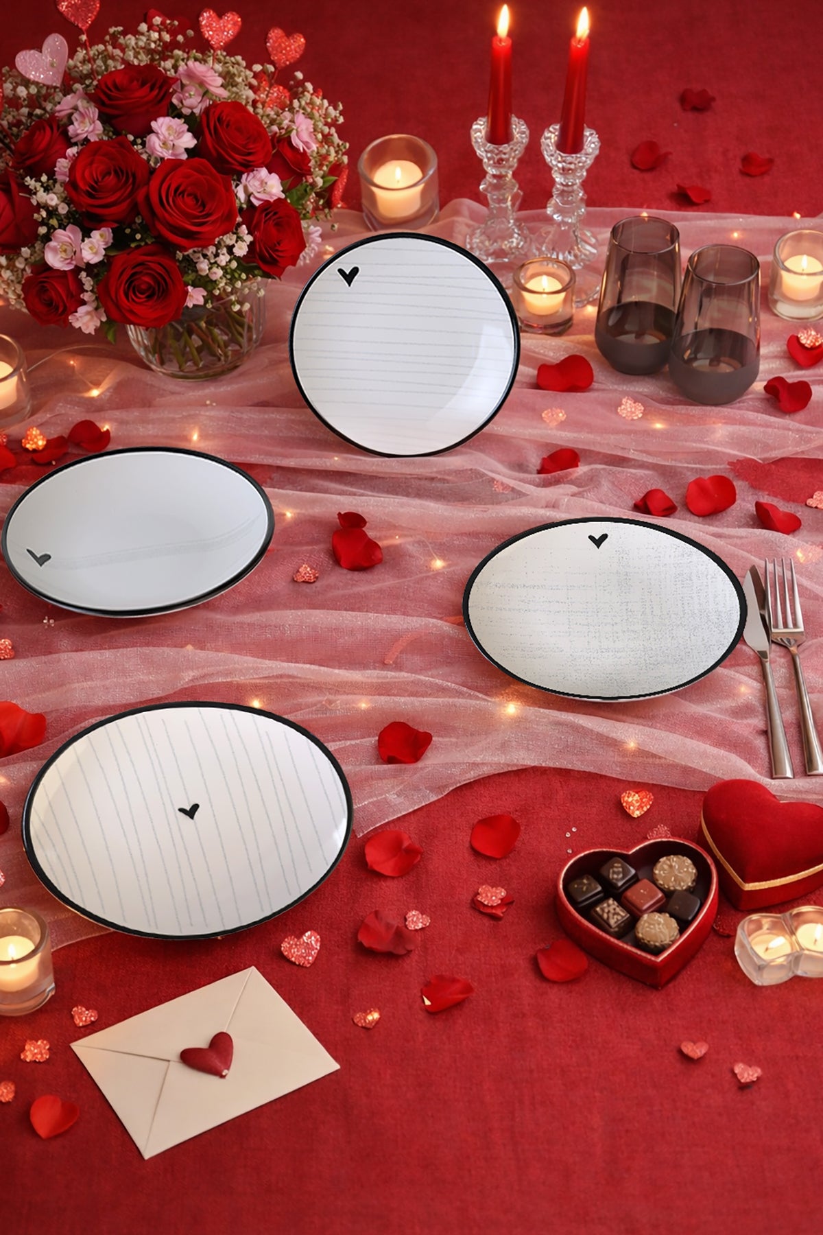 Sensa Aegean Dessert Plate 20 cm 4 Pieces