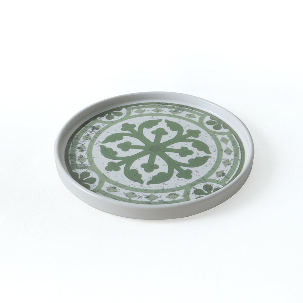 Timeless Green Stackable Dinner/Breakfast Set 20 Pieces for 4 People