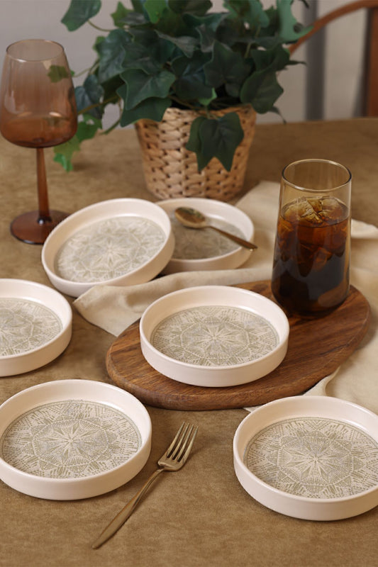 Groundlace Stackable Snack Bowl 14 Cm 6 Pieces