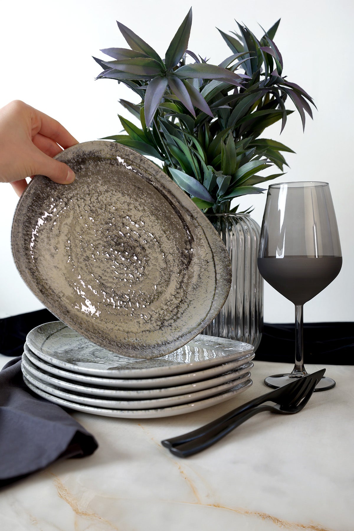 Professional Celestia Isabella Pasta Plate 23 cm 6 Pieces